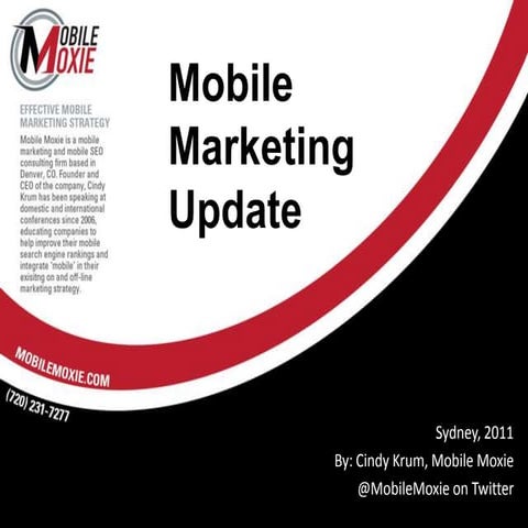 Mobile Marketing Update