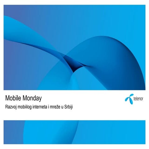 Razvoj mobiilog interneta i mreže u Srbiji