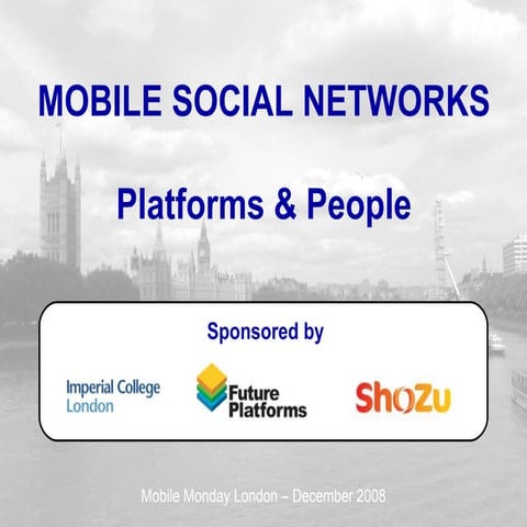 Mobile Monday London December 08