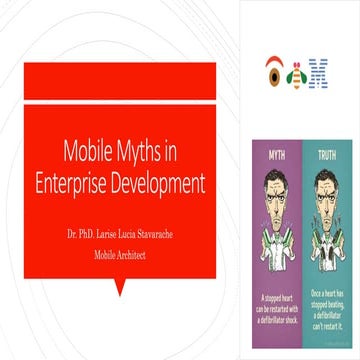 Mobile Myths in Enterprise Development