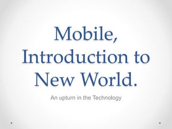 Introduction to Mobile