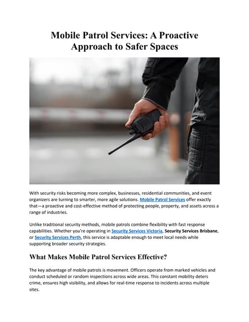 Stateguard protective services