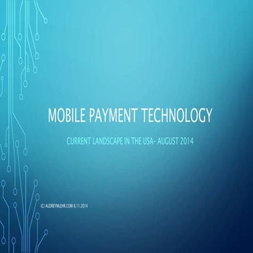 Mobile payment technology 8.11.2014 final