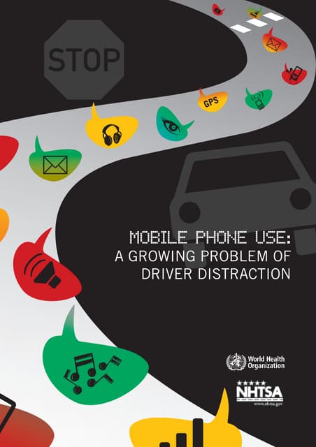 Distracted driving facts and statistics | DOCX | Injuries | Diseases ...