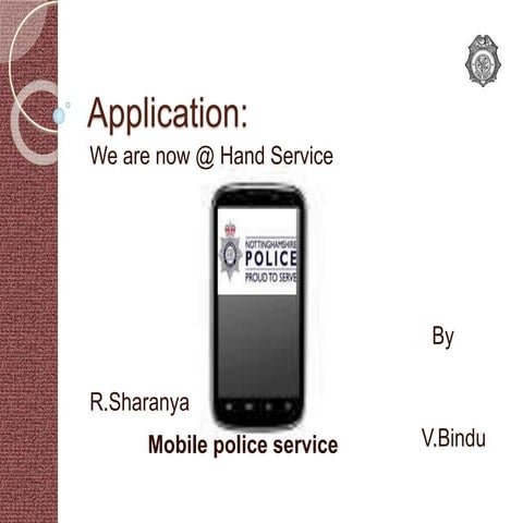 Mobile police | PPTX