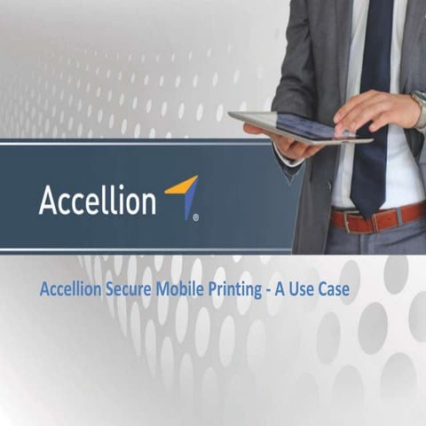 Accellion Secure Mobile Printing