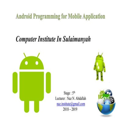 Mobile Application