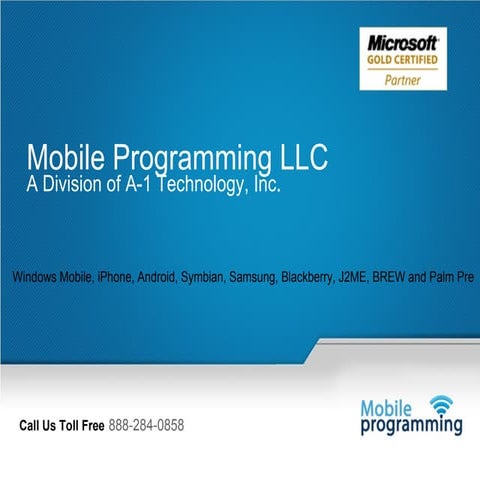 Mobile programming new