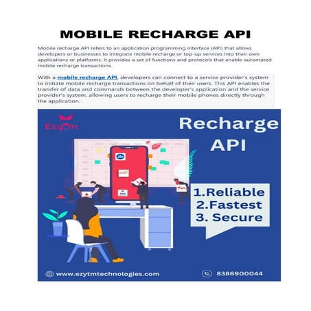 A Brief Introduction About the Mobile Recharge API and How It Works