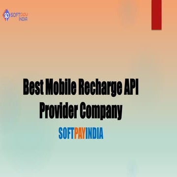 Mobile Recharge API Provider company.pptx
