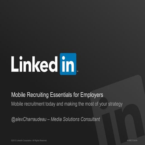 Mobile Recruiting Essentials for Employers