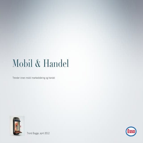 Exxon Mobil 2012 Retail Summit - Norwegian