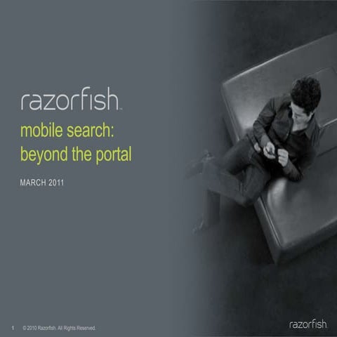 Paul Gelb Razorfish Mobile Search Beyond The Portal - 