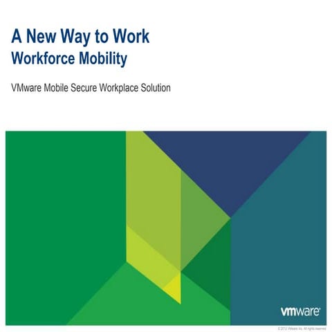 Mobile secure workplace briefing presentation