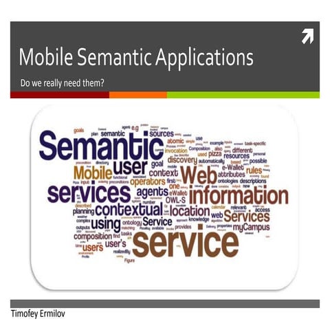 Introduction to Mobile Semantic Applications 
