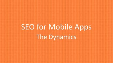 SEO for Mobile Apps