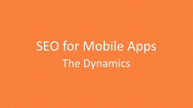 SEO for Mobile Apps