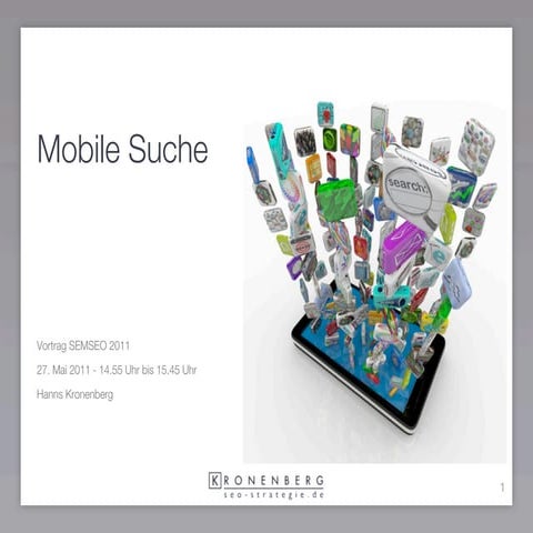 Mobile Suche und Mobile SEO 2011