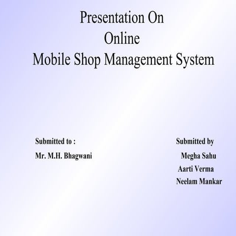 Mobile shop.ppt123