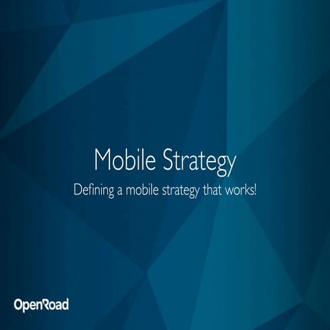 Mobile Strategy Seminar