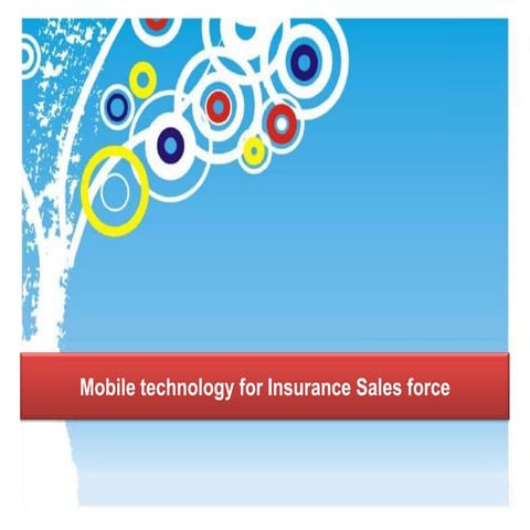 Mobile Technology In Insurance Industry | PDF | Phone Services | Home ...
