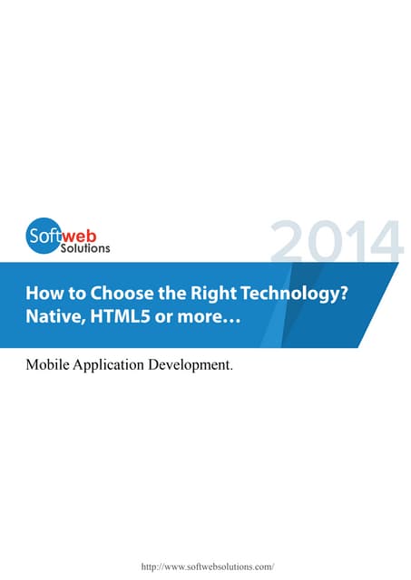 Native, Web App, or Hybrid: Which Should You Choose?