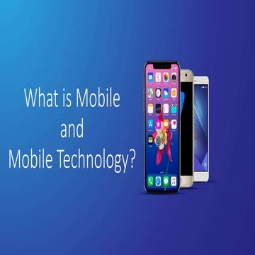 History of Mobile, Mobile application development and secret to be a great de...
