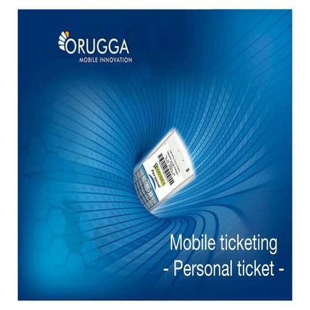 Mobileticketing PPT