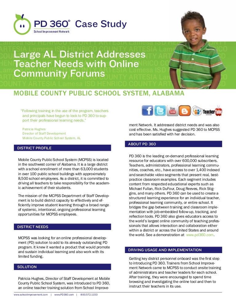 Mobile County Public School System, ALCase Study