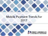Mobile Payment Trends for 2017