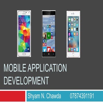 Mobile Application | PPT