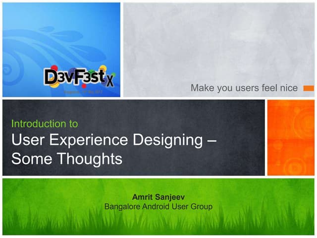 Mobile UX