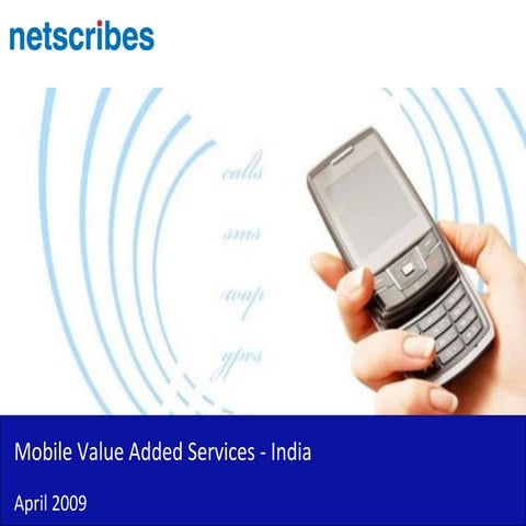 Mobile Value Added Services   India   Sample