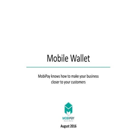 Mobile Wallet Features