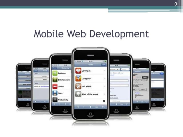 Mobile web development 
