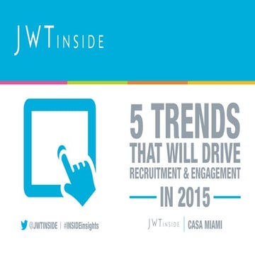 5 Mobile Trends That Will Drive  Recruitment & Employee Engagement in 2015