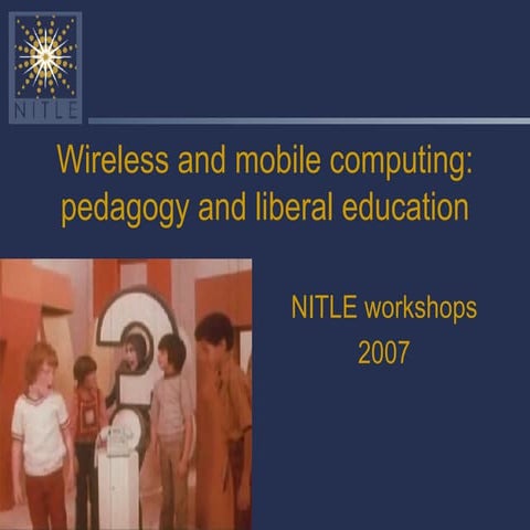 Mobile/wireless computing | PPT