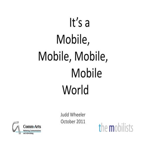 It's a mobile, mobile, mobile, mobile world