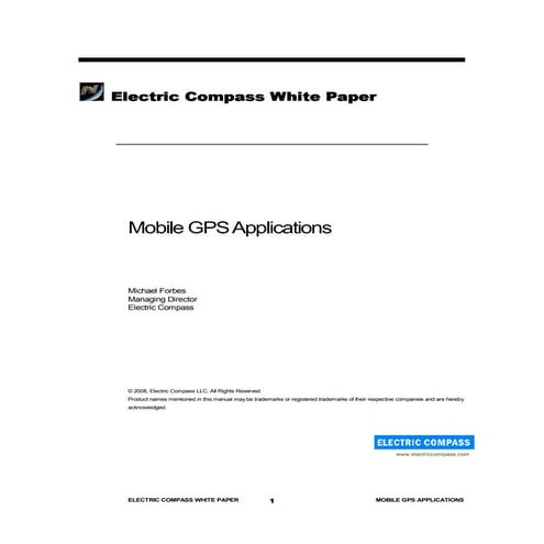 Mobileworxs Ec Mobile Gps Applications White Paper[1]