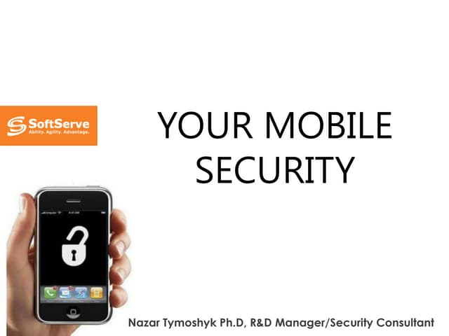 Mobilination Ntymoshyk Personal Mobile Security  Final Public