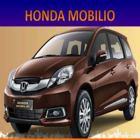 Mobilio car | PPTX