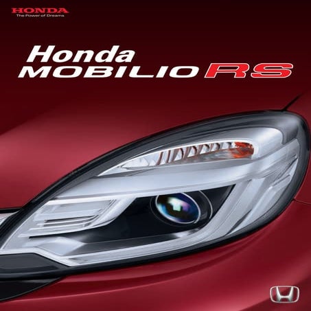 Brosur Honda Mobilio RS 2015 | PDF