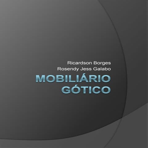 Mobiliário gótico