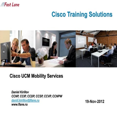 Cisco UCM Mobility Services