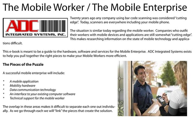 The Mobile Worker / The Mobile Enterprise