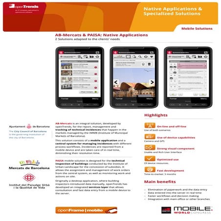 openTrends Barcelona City Council success case