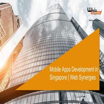  Mobility solutions - Mobile Apps Development