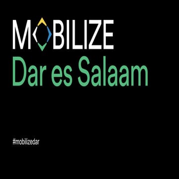 Workshop Innovation in Africa - Mobilize