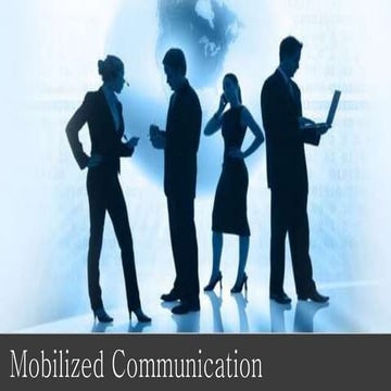 Turn the Page: Mobilized Communication
