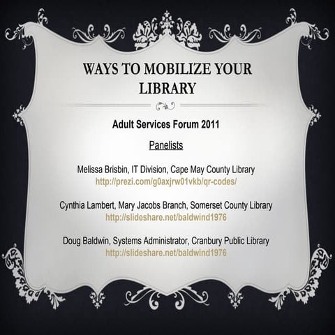 Ways to Mobilize Your Library